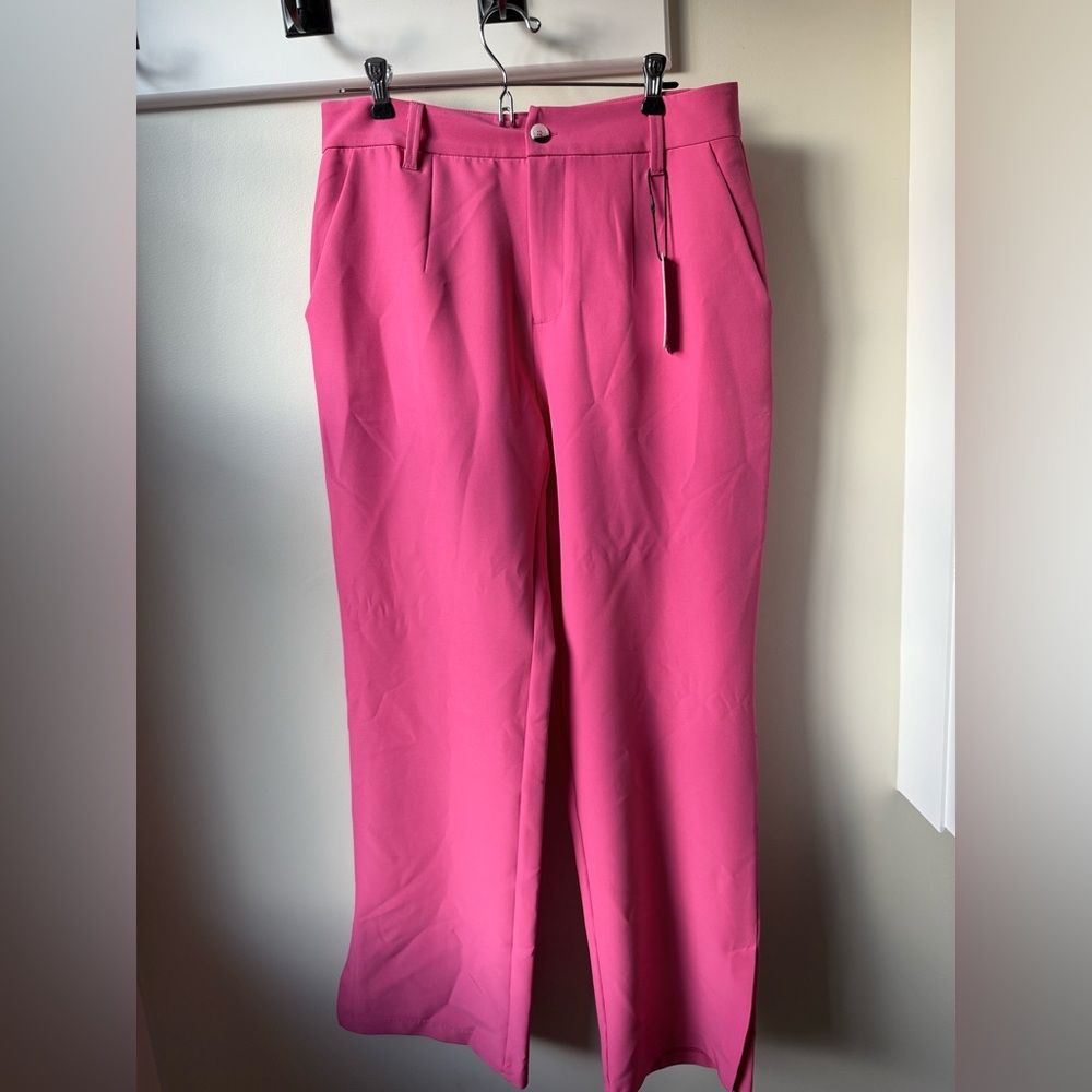 NWT SANCTUARY Revolve Noho Trousers Pants Pink‎ Wide Leg High Rise Comfy 29